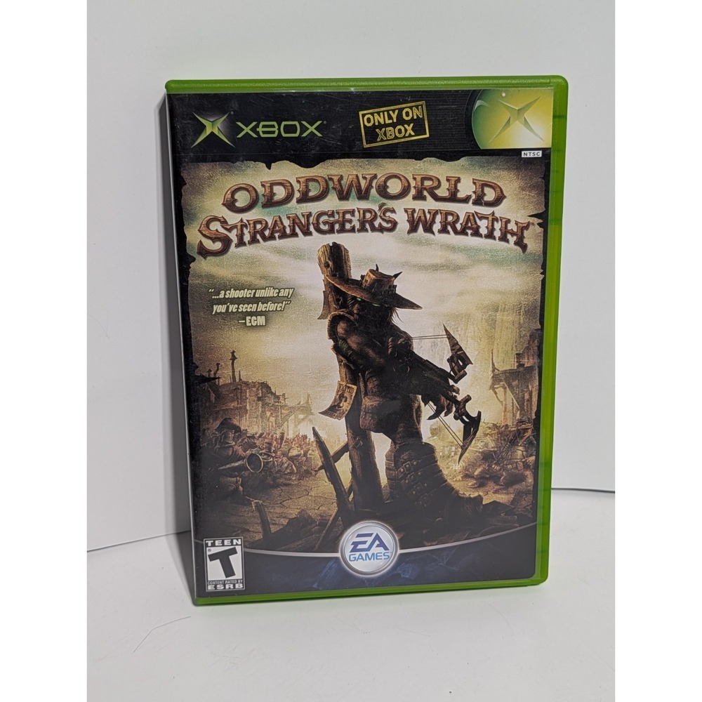 Oddworld Stranger's Wrath Xbox Game CIB Black Label EA Action Adventure